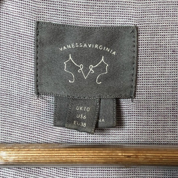 Anthro Vanessa Virginia graphic Hibiscus shift - Picture 5 of 8